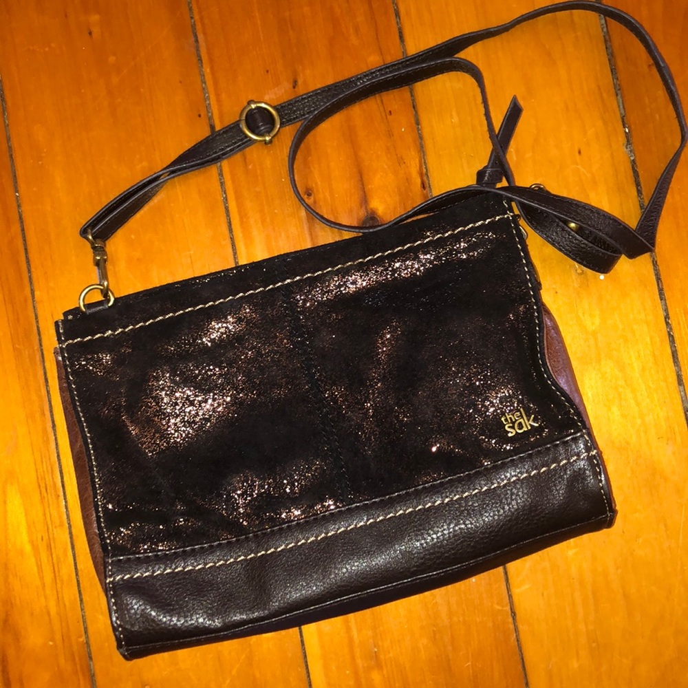 The Sak copper crossbody bag